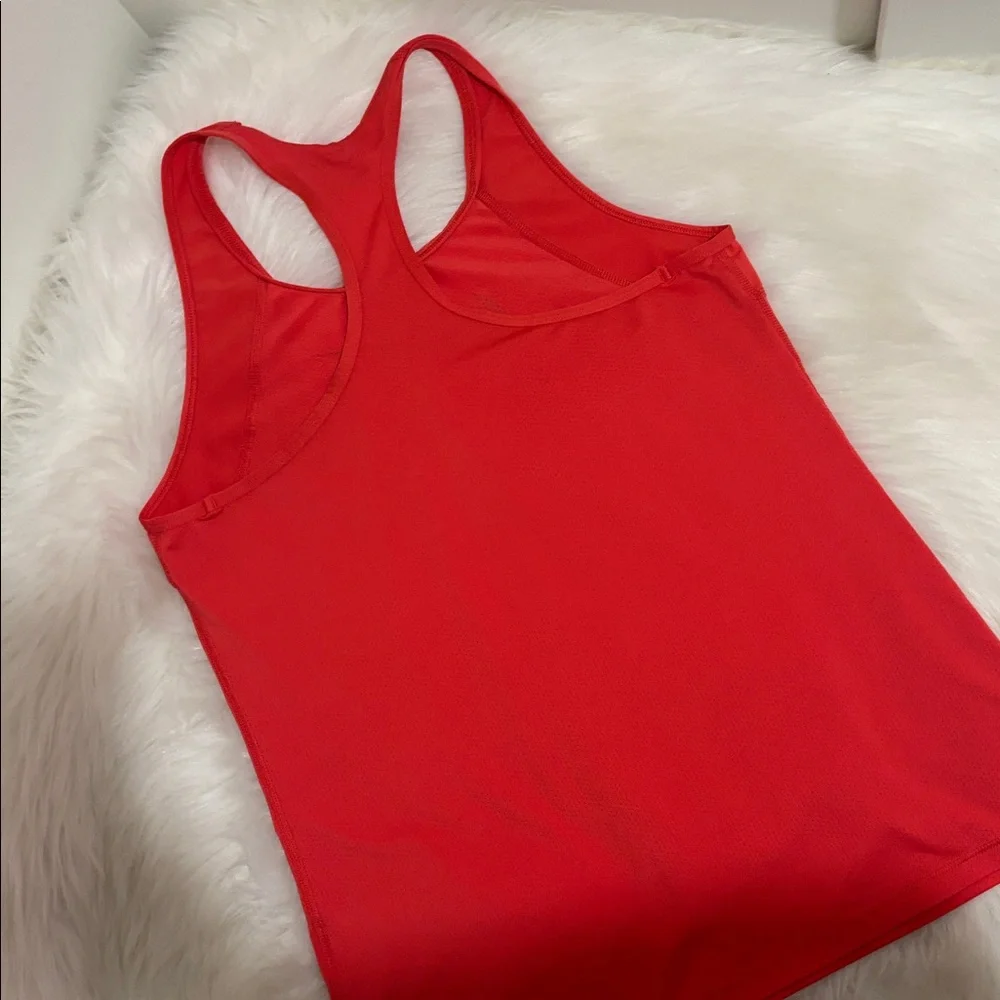 Nike Women's Dri-Fit Vibrant Red Racerback Tank